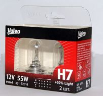  H7 55 W +50% Light - комплект 2 штуки